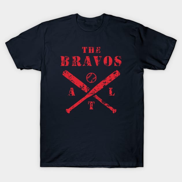 Atlanta Bravos T-Shirt by PopSmarts